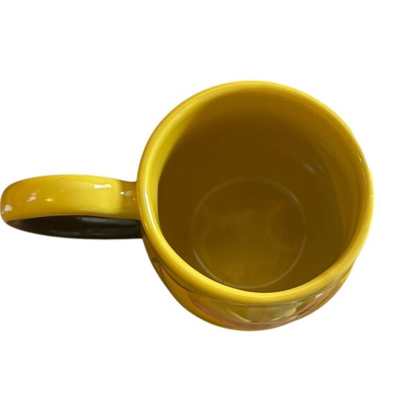 Disney Lion King Simba Face and Cub Simba Large Coffee Mug Yellow and Black - Picture 3 of 7